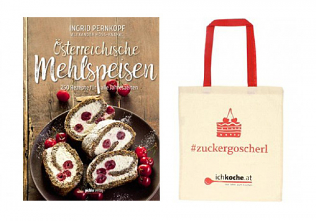 Österreichische Mehlspeisen + Tragtasche #zuckergoscherl